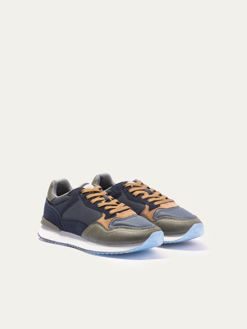 Basket Hoff City Copenhagen Homme Bleu Foncé Marron | ZIS4196DV