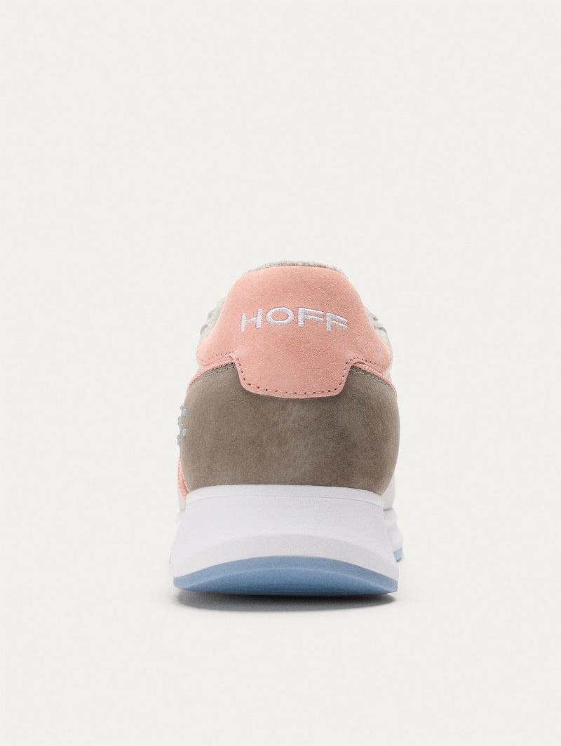 Basket Hoff District Pilsen Femme Rose Vert Kaki | ZIE7319LE